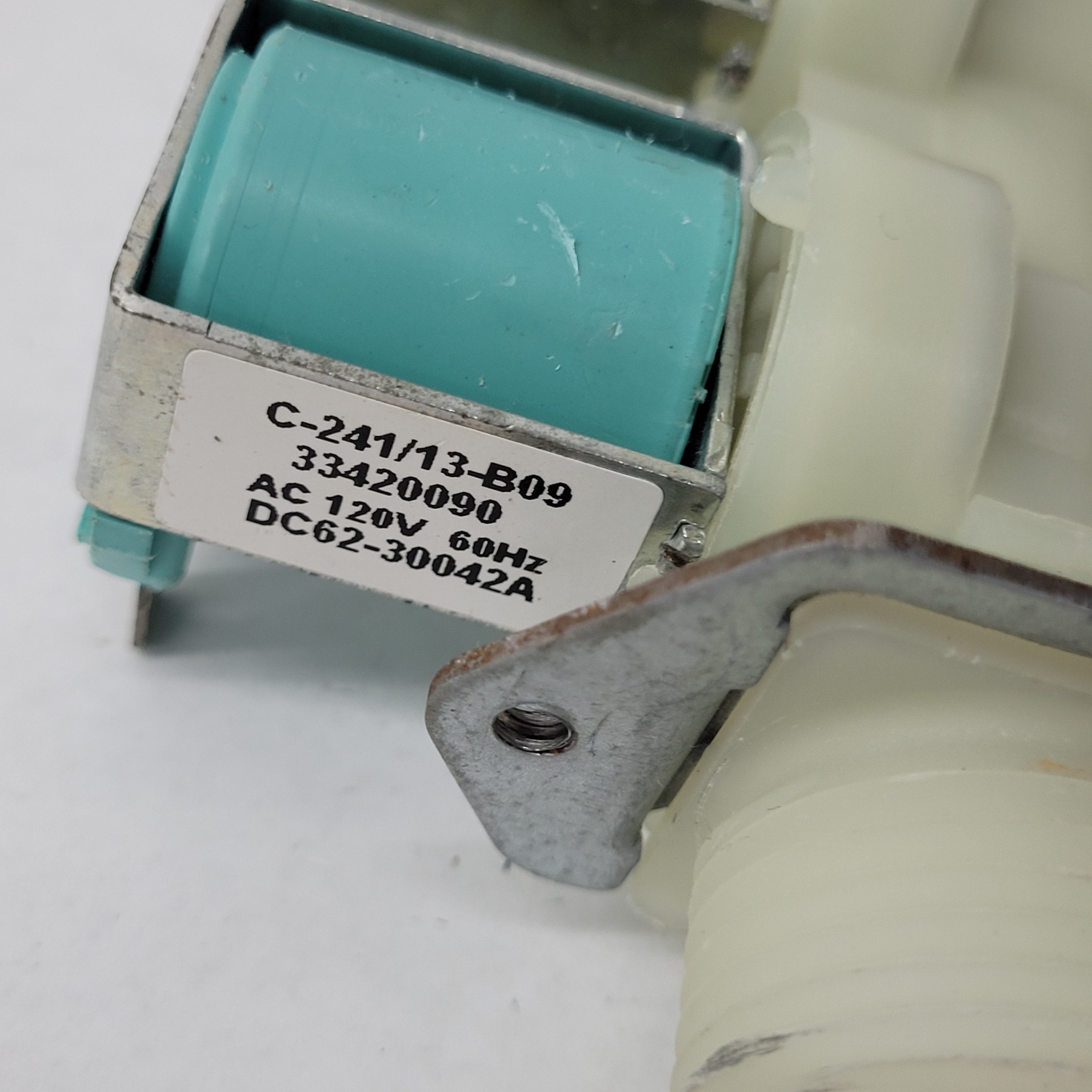 Samsung Steam Dryer Water Inlet Valve DC62-30042A Samsung Steam Dryer Water Inlet Valve DC62-30042A